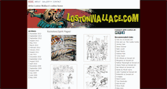 Desktop Screenshot of lostonwallace.com